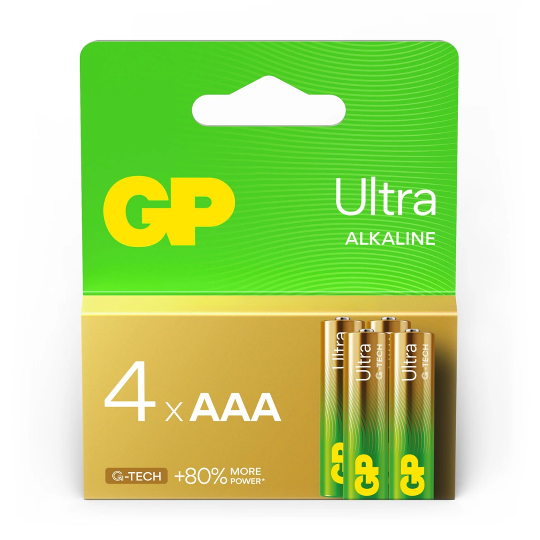 GP Ultra Alkaline AAA Batterijen