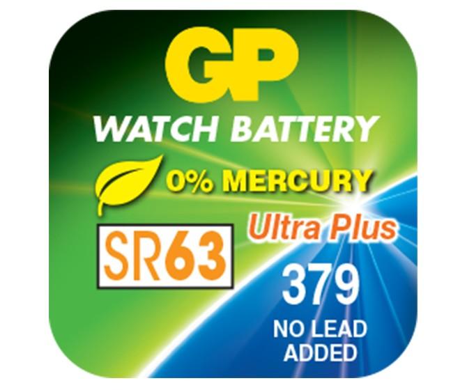 GP 379 zilveroxide batterij