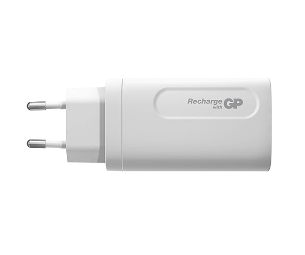 GP 65W GaN Oplader 3-poorten USB-C & USB-A GM3A