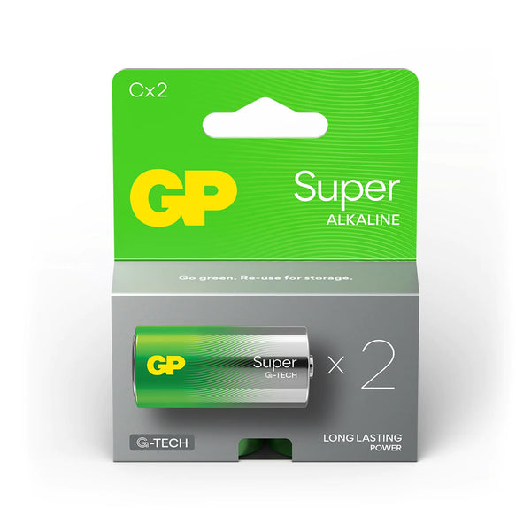 GP Super Alkaline C batterijen
