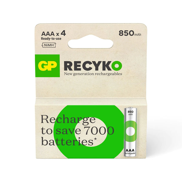 GP RECYKO AAA oplaadbare batterijen