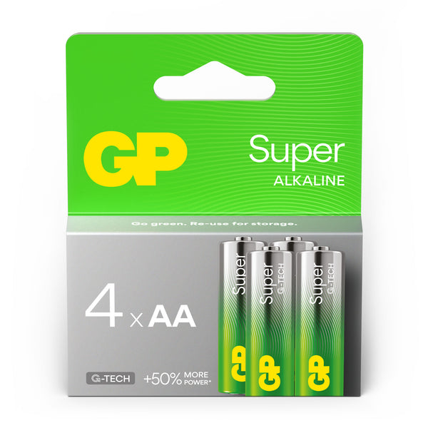 GP Super Alkaline AA Batterijen