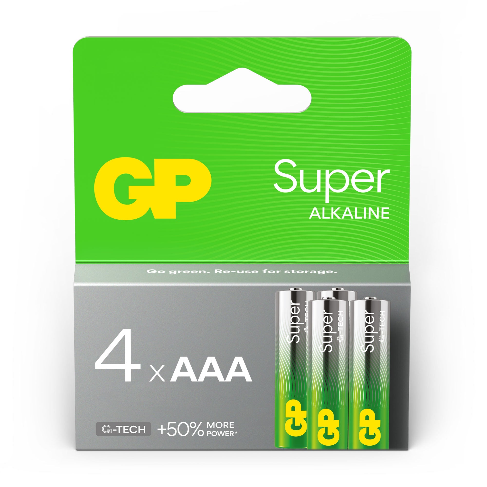GP Super Alkaline AAA Batteries