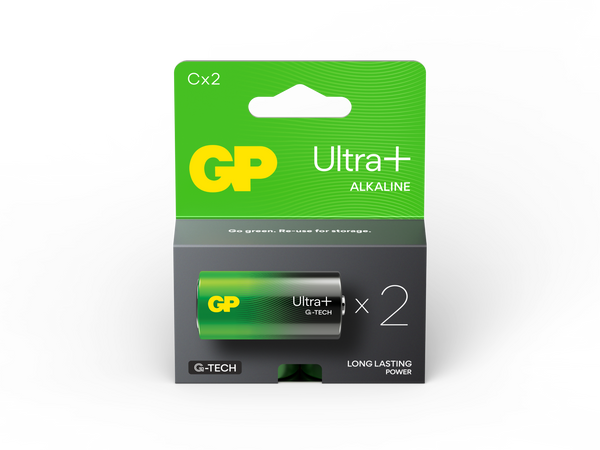 GP Ultra+ Alkaline C Batterijen