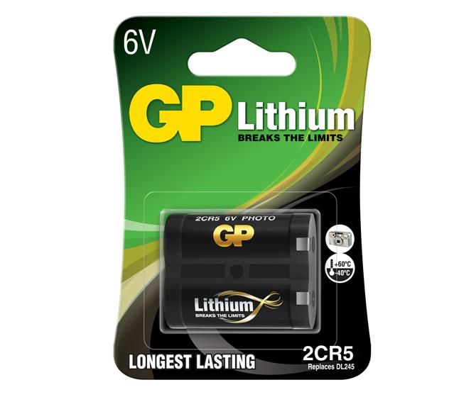 GP 2CR5 Lithium Battery