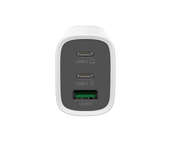 GP 65W GaN Oplader 3-poorten USB-C & USB-A GM3A
