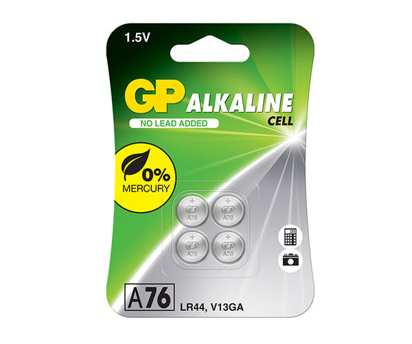 GP A76 Alkaline knoopcel batterij