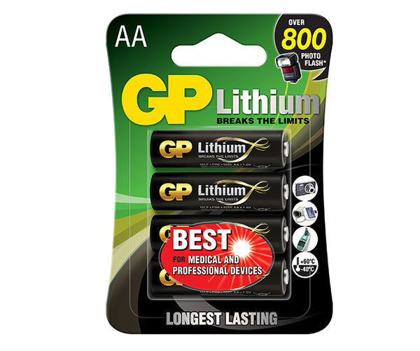 GP Lithium AA batterij