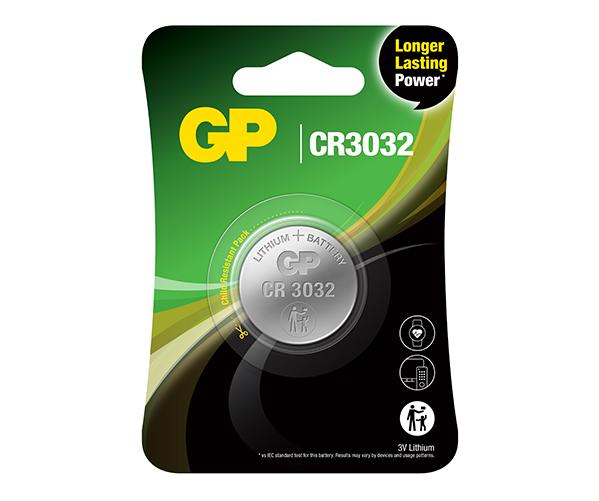 GP CR3032 Lithium knoopcel batterijen 