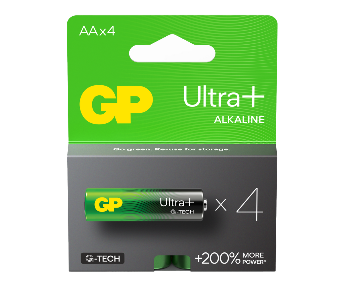 GP Ultra Plus Alkaline AA batterijen