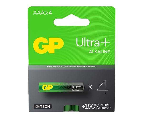GP Ultra Plus Alkaline AAA batterijen